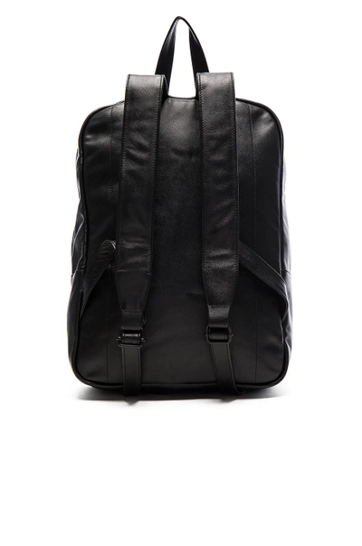 Shop Common Projects Leather Backpack In Black