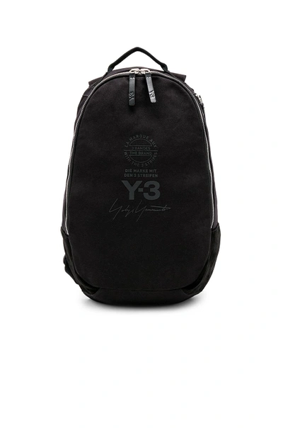 Shop Y-3 Backpack In Black