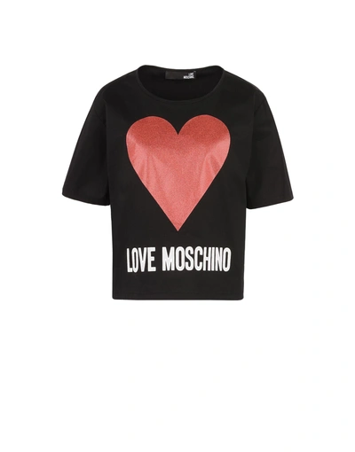 Shop Love Moschino Blouses In Black