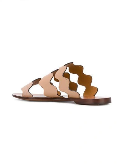 Shop Chloé Lauren Flat Sandals
