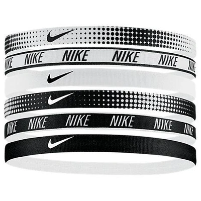 Shop Nike Printed 6-pack Headbands In White