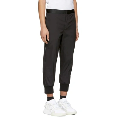 Shop Neil Barrett Black Slim Trousers In 01