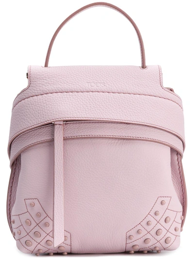 Shop Tod's Wave Small Backpack