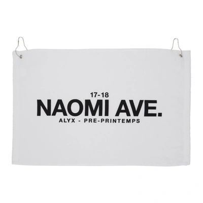 Shop Alyx White 'naomi Ave' Towel
