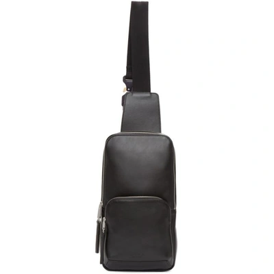 Shop Alyx Black Small Leather Backpack