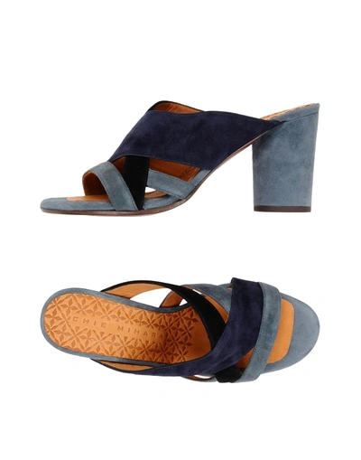 Shop Chie Mihara Sandals In Blue