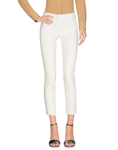 Shop J Brand Casual Pants In Ivory