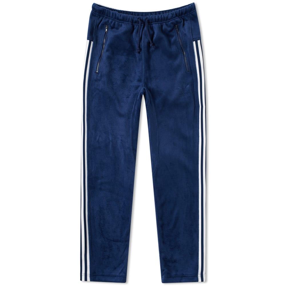 velour track pants adidas