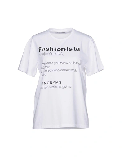 Shop Anna K T-shirt In White