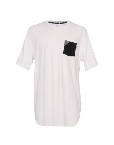 Shop Oakley T-shirt In White