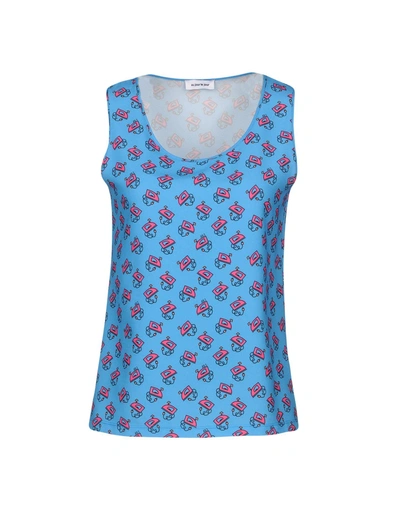 Shop Au Jour Le Jour Top In Blue