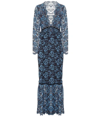 Ganni flynn lace maxi dress 2025
