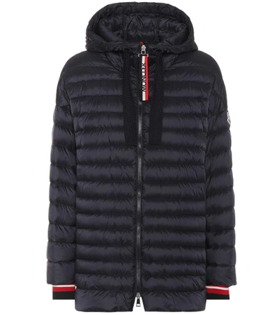 Shop Moncler Benitoite Quilted Down Jacket In Blue