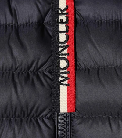 Shop Moncler Benitoite Quilted Down Jacket In Blue