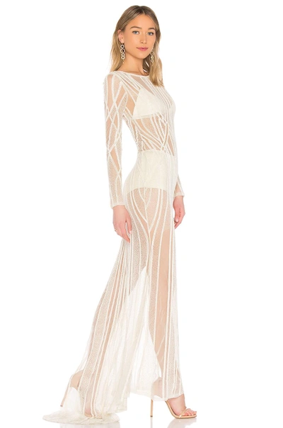 Shop X By Nbd Eclipse Gown In Ivory