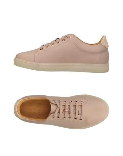 Shop Pairs In Paris Trainers In Pale Pink