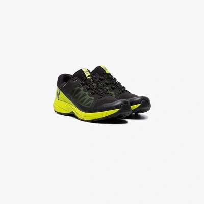 Shop Salomon S/lab Xa Elevate Gtx Sneakers In Black