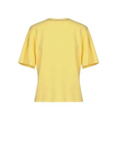 Shop Boutique Moschino Sweaters In Yellow