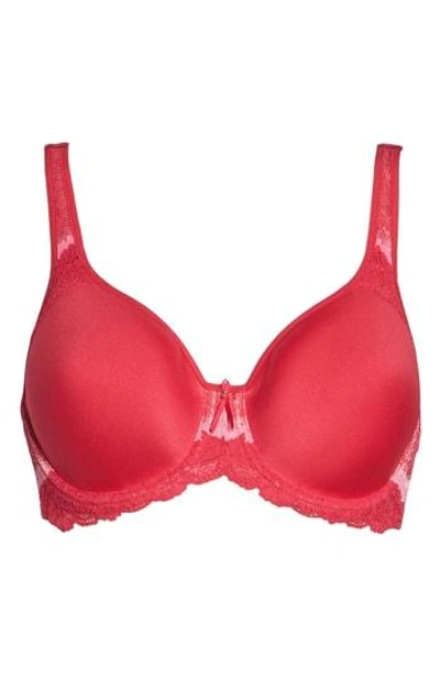 Shop Wacoal Basic Benefits Underwire Contour Bra In Love Potion