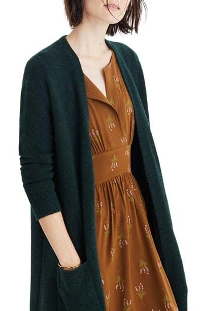 Madewell Kent Cardigan Sweater In Heather Clay ModeSens