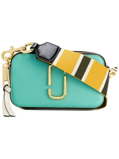 Shop Marc Jacobs Small Snapshot Camera Bag In Blue