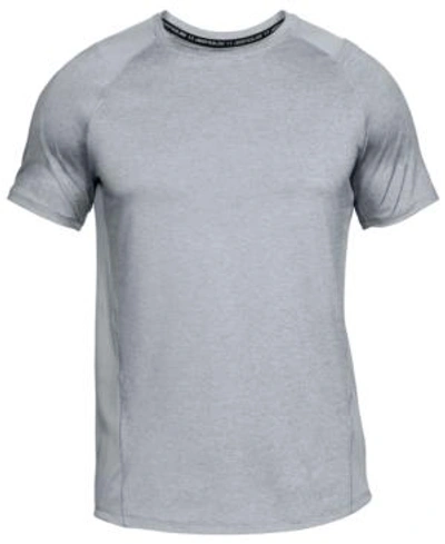 Shop Under Armour Men's Mk-1 Heatgear Training T-shirt In Silver