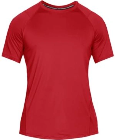 Shop Under Armour Men's Mk-1 Heatgear Training T-shirt In Red