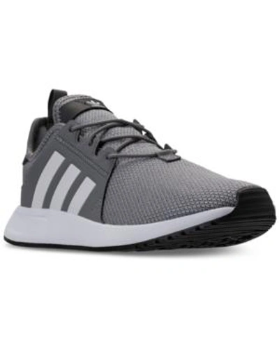 Shop Adidas Originals Adidas Men's X Plr Casual Sneakers From Finish Line In Grethr/ftwwht/carbon