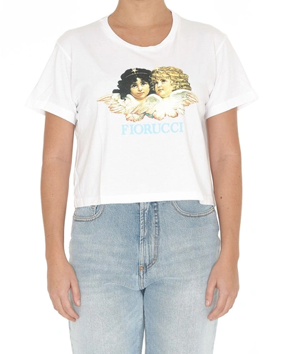 Shop Fiorucci Vintage Angels Tshirt In White