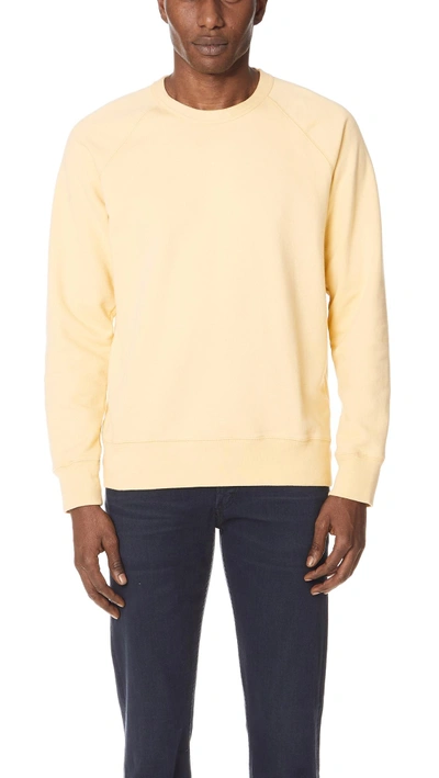 Shop Our Legacy '50s Great Sweatshirt In Yellow