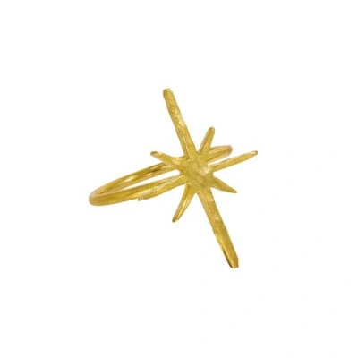 Shop Ottoman Hands Gold Star Stacking Ring