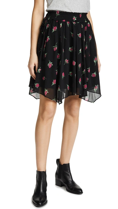 Shop Club Monaco Midian Skirt In Rose Floral