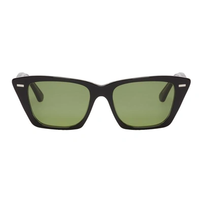 Shop Acne Studios Black Ingridh Sunglasses