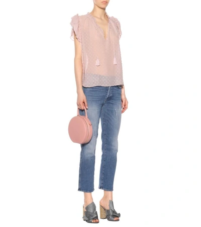 Shop Ulla Johnson Reine Cotton And Silk Top