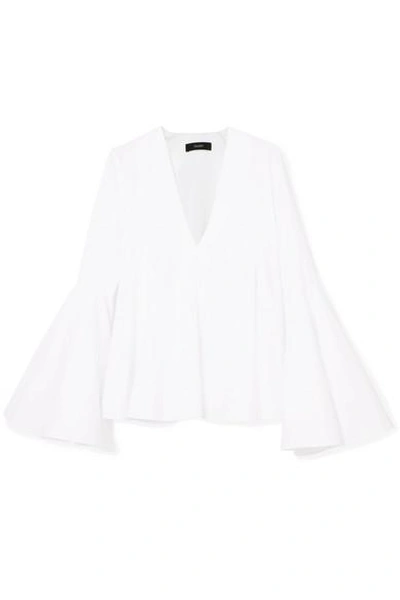 Shop Ellery Lolita Cotton Top In White