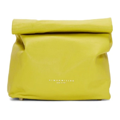 Shop Simon Miller Yellow Lunch Bag 20 Clutch