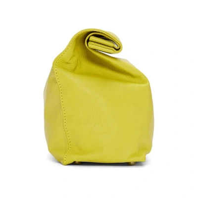 Shop Simon Miller Yellow Lunch Bag 20 Clutch