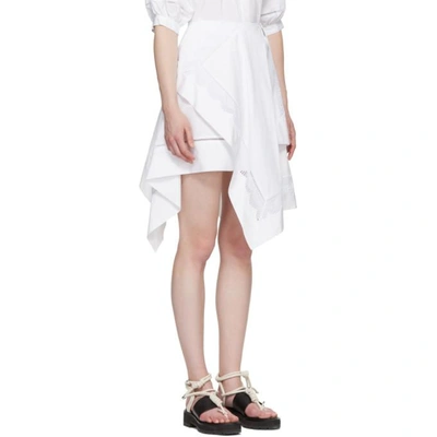 Shop 3.1 Phillip Lim / フィリップ リム 3.1 Phillip Lim White Handkerchief Skirt In Op100 White