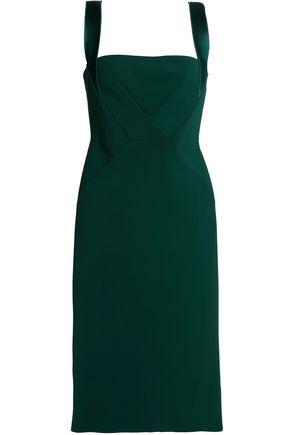 forest green shift dress