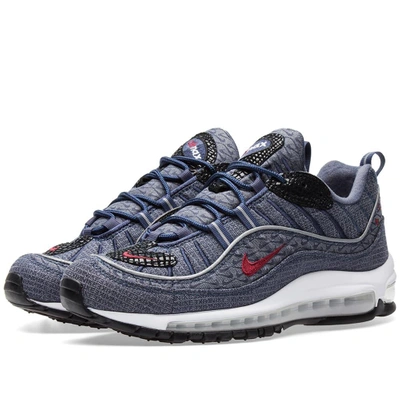 Air Max 98 Qs Jacquard - Blue | ModeSens