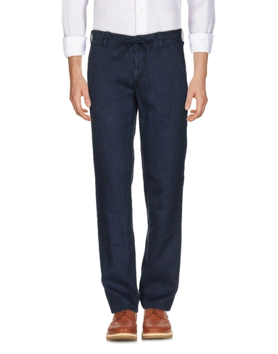 Shop Mc2 Saint Barth Pants In Dark Blue