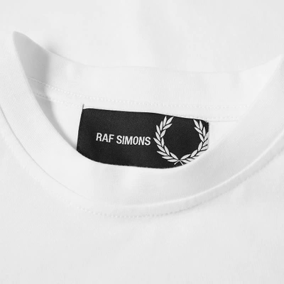 Shop Raf Simons Fred Perry X  Tape Detail Tee In White