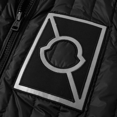 Shop Moncler X Craig Green Cutout Logo Gilet In Black