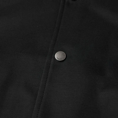 Shop Saint Laurent Ikat Teddy Jacket In Black