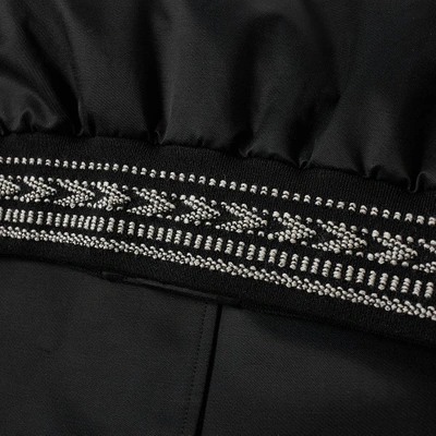 Shop Saint Laurent Ikat Teddy Jacket In Black