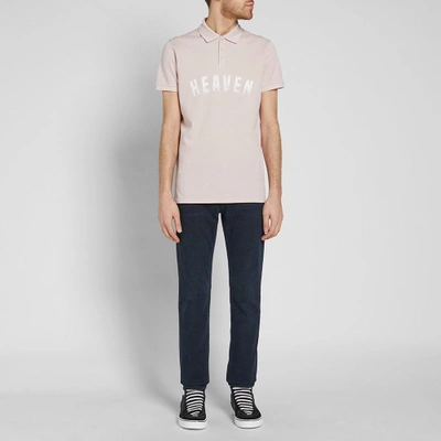 Shop Saint Laurent Heaven Polo In Pink