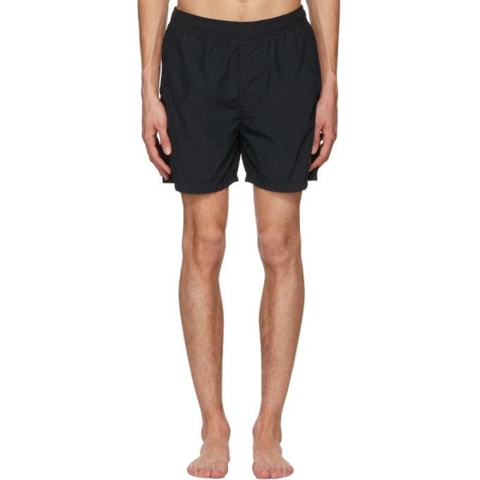 stone island black swim shorts