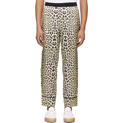 Shop 3.1 Phillip Lim / フィリップ リム 3.1 Phillip Lim Reversible Navy And Leopard Pj Trousers In Leo Le260