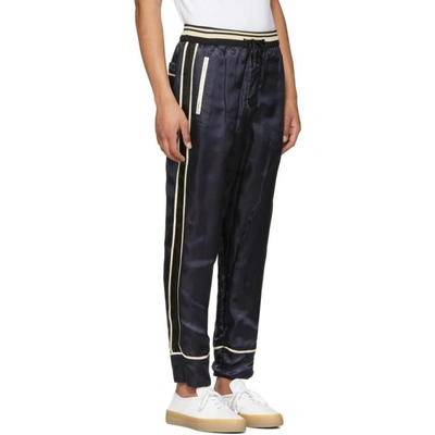 Shop 3.1 Phillip Lim / フィリップ リム 3.1 Phillip Lim Reversible Navy And Leopard Pj Trousers In Leo Le260