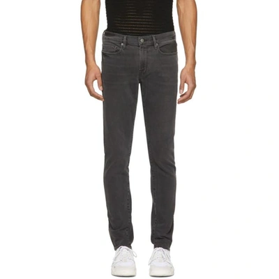 Shop Frame Grey 'l'homme' Skinny Jeans